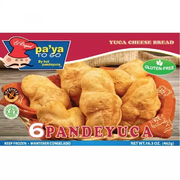 Pandeyuca / Yuca Cheese Roll Size Per Unit 15.6 Oz 12x6 units  E