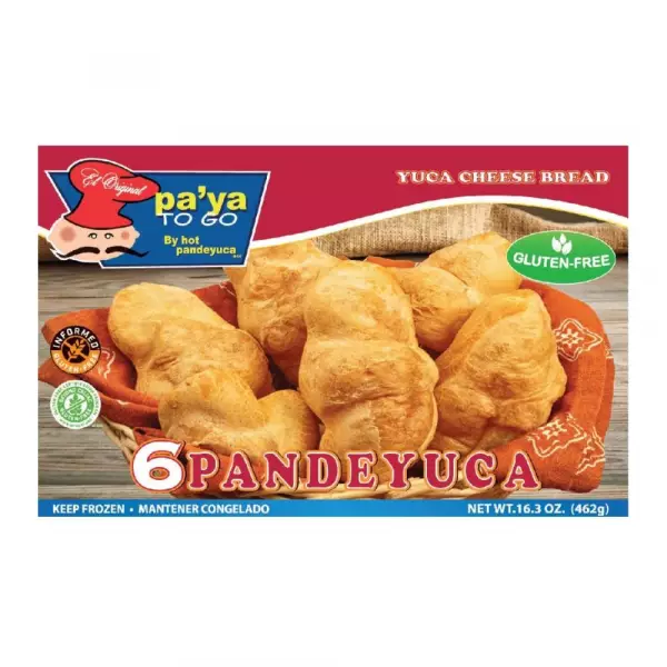 Pandeyuca / Yuca Cheese Roll Size Per Unit 15.6 Oz 12x6 units