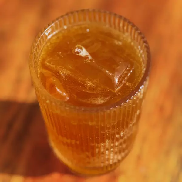 Panela!Panela! Sparkling Superdrink, Peach - 12 fl oz. No Refined Sugar, Organic, Vegan, Kosher