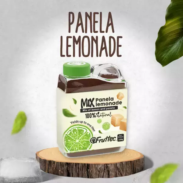 Panela Lemonade Mix / 100% Natural Refreshment/Easy Preparation/Concentrated Formula/4.4 Oz Unit E