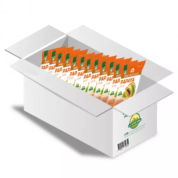 Papaya dried snacks - 0.88 oz - 100% fruit natural - No sugar addied - Gluten Free