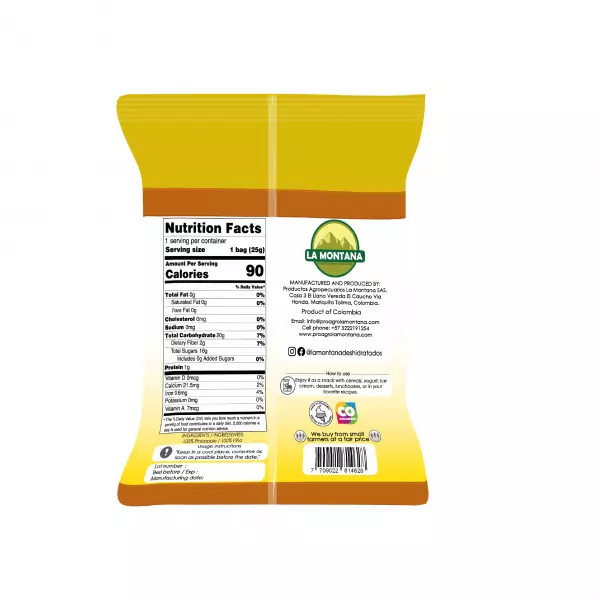 Pineapple dried snacks - 0.88 oz - 100% fruit natural - No sugar addied - Gluten Free