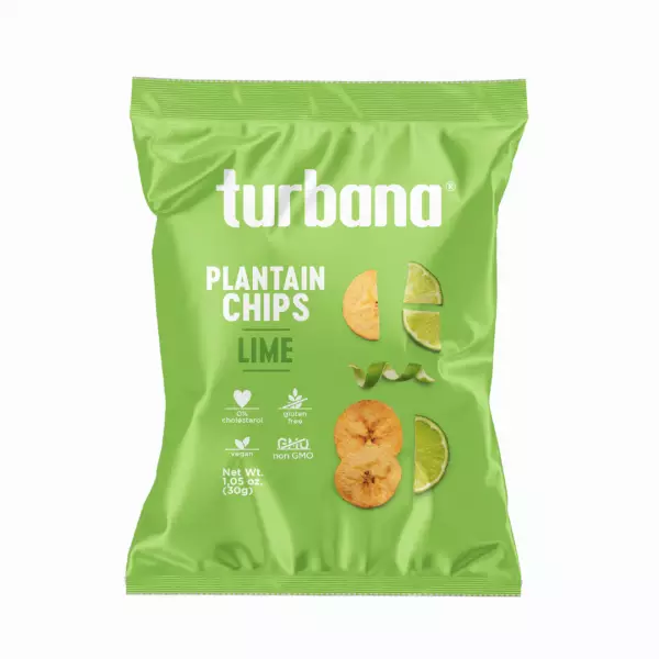 Plantain chips  Lime 1.05oz oz 48-count