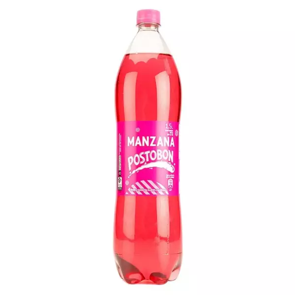 Postobon | Apple Soda  | 50.72 fl oz E.