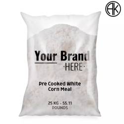 Pre cooked white corn meal 25 kg - Gluten free - 100% corn - 881.84 OZ ...