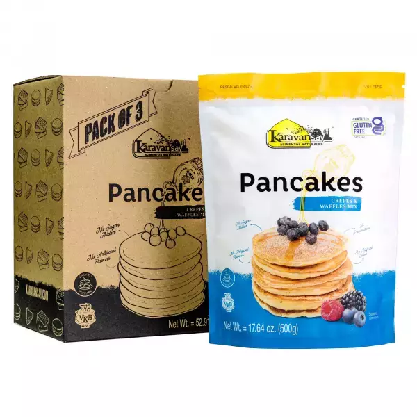 Premix to prepare pancakes crepes and waffles - Doypack - 17.64 Oz E