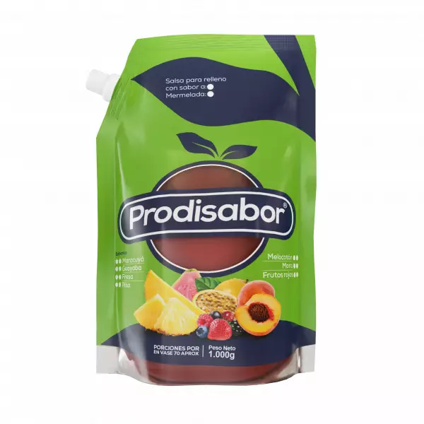 Prodisabor Guava Jam - Natural flavor - Stable texture and consistency - Ready to use - 2.2 Lbs.
