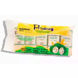 Pronalfrut-Soursop Frozen Fruit Pulp - 35 oz (1.000gr) E. - 10 pillows x 100 g (3,5 oz)