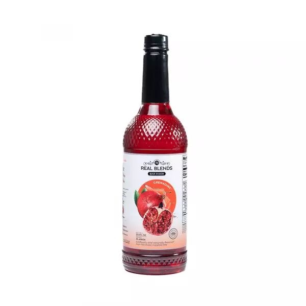 Real Blends | Grenadine Bar Mixer | 33.8 fl oz