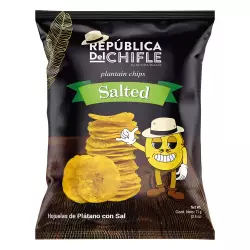 Republica del Chifle | Green plantain flakes with salt E
