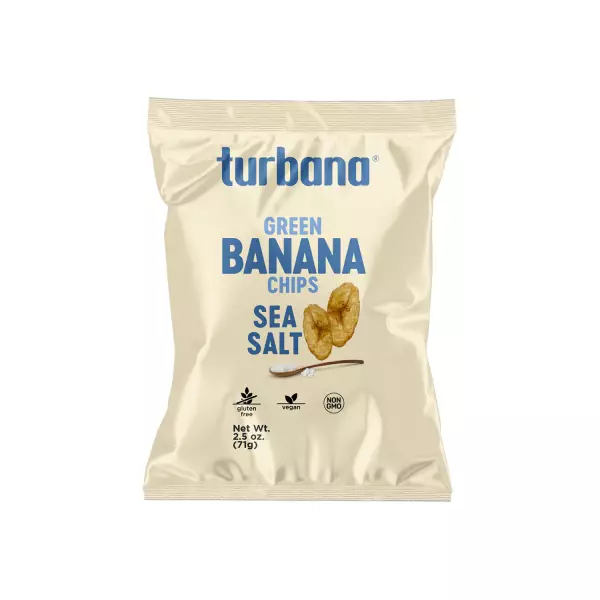 Sea salt Banana chips 2.5 oz E
