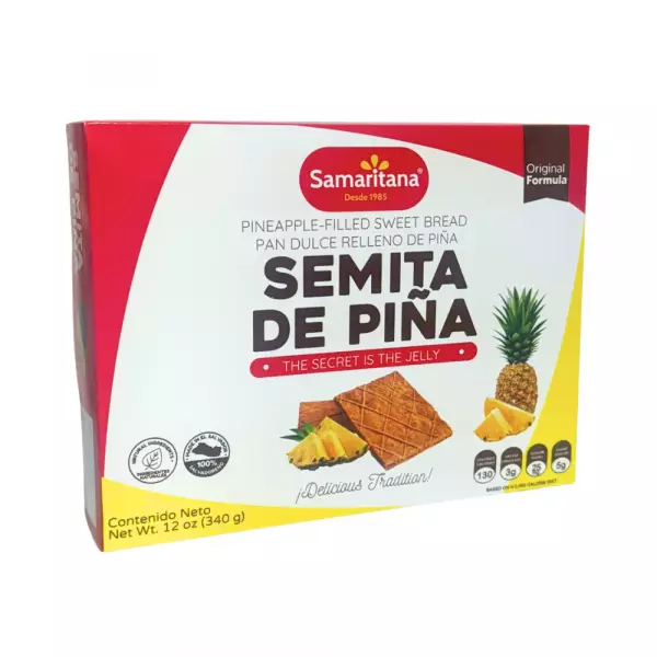 Semita De Piña - Pineapple Pie -  12 Oz