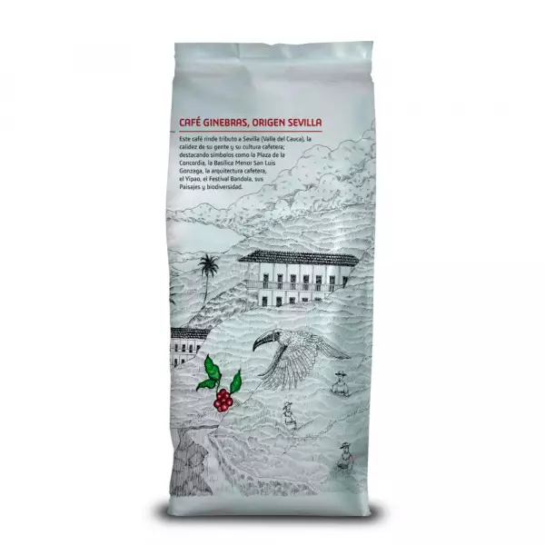 Sevilla Origin Coffee - Whole Bean 12 Oz Smooth. Floral. Panela. Caramel. Melao Coffee.