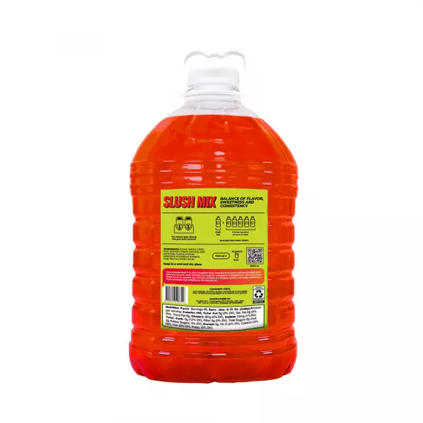 Slushie Mix 1:5 - Cherry Lemonade - 128 fl oz - Pure Cane Sugar - Natural