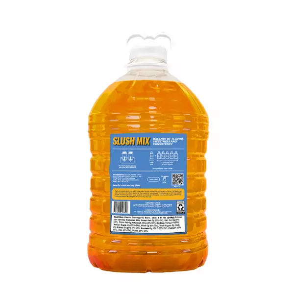 Slushie Mix 1:5 - Citrus Sunset - 128 fl oz - Pure Cane Sugar - Natural