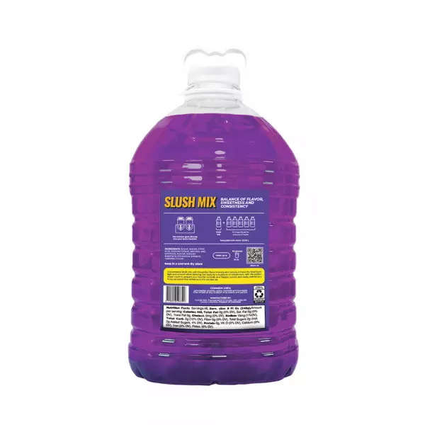 Slushie Mix 1:5 - Frozen Energy - 128 fl oz - Pure Cane Sugar - Natural