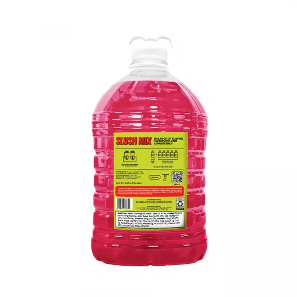 Slushie Mix 1:5 - Strawberry Sensation - 128 fl oz - Pure Cane Sugar
