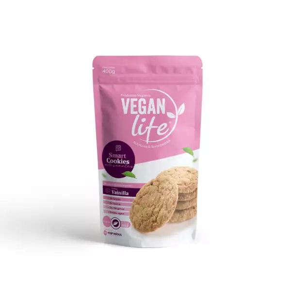 Smart Cookies Vanilla - Excellent Source of Fiber Suitable for Vegan and Kosher Diets