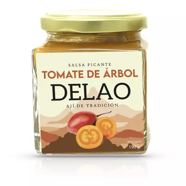 Tomate de Arbol (Tamarillo) Spicy sauce / Vegan / Natural / Recycle / 7 oz 1