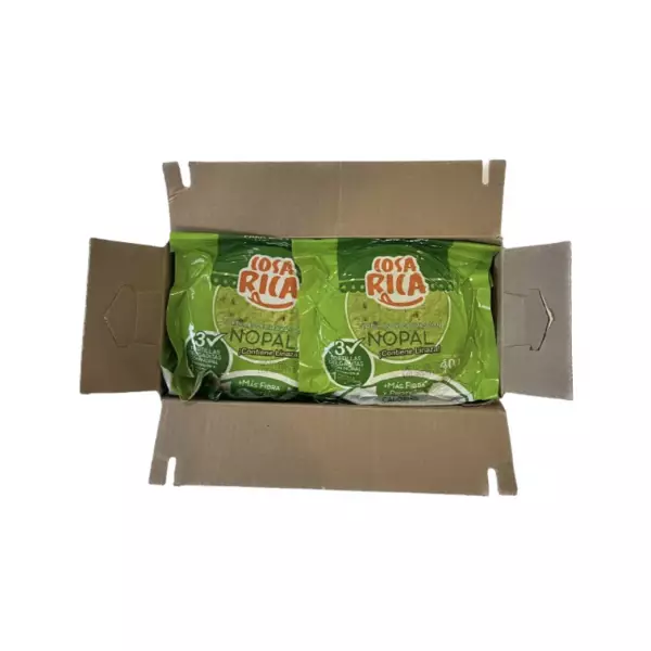 Tortilla with nopal - 14  oz - Low Calories - Gluten Free - Vegan