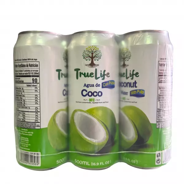 TrueLife Coconut Water with Pulp E