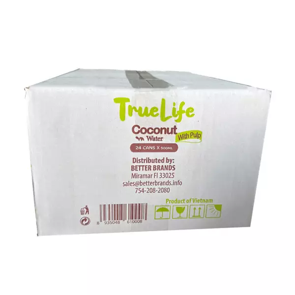TrueLife Coconut Water with Pulp E