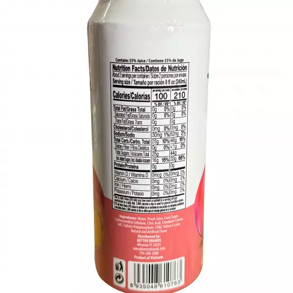TrueLife Peach Juice E