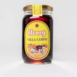 Villa Campo - Honey bee -12,5 oz-100% natural -Glass jar