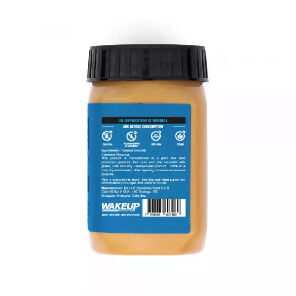 Wakeup | Almond Butter Natural | 12.7 Oz E.