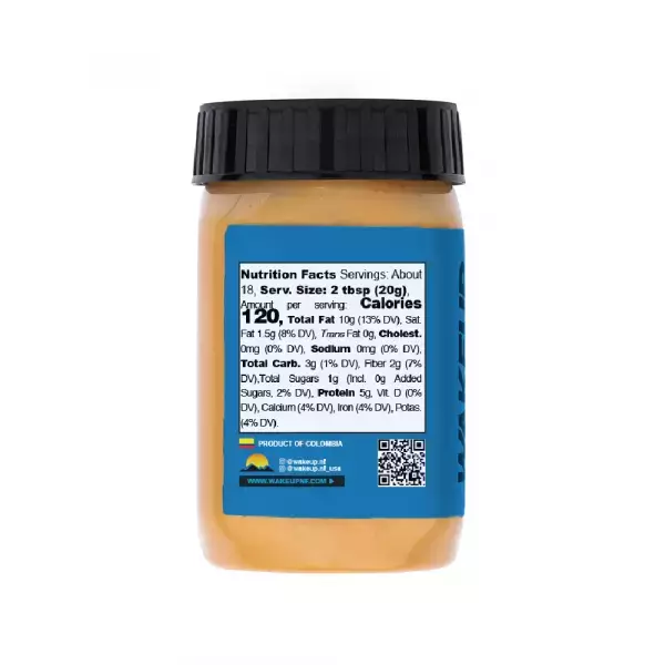 Wakeup | Almond Butter Natural | 12.7 Oz E.