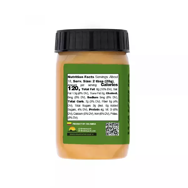Wakeup | Cashew Butter Natural | 12.7 Oz E.