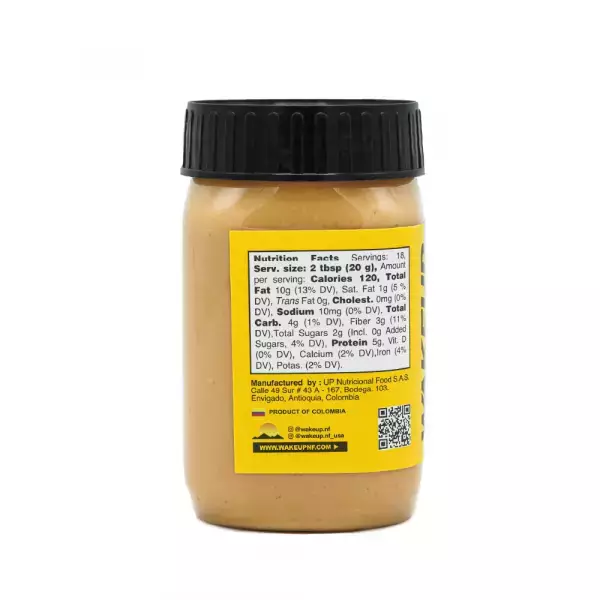 Wakeup | Peanut Butter | Natural 12.7Oz E.