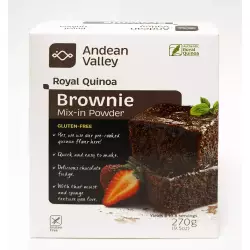 Andean Valley | Royal Quinoa Brownie | Mix in Powder| 9.5 oz.