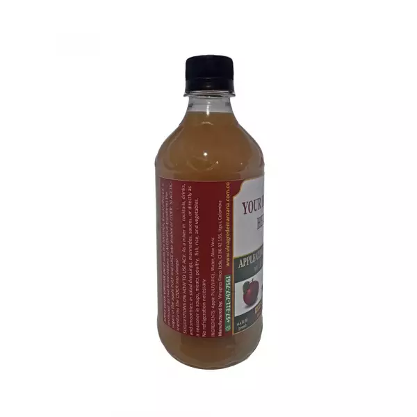 Apple Cider Vinegar, w/ mother, unfiltered, w/  Aloe Vera 16,9 oz.