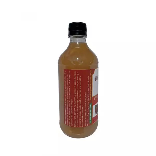 Apple Cider Vinegar, w/ mother, unfiltered, w/ Radish  16,9 oz.