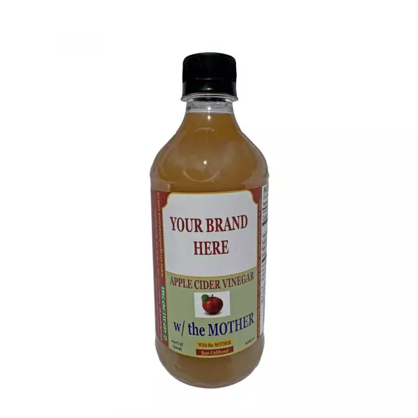 Apple Cider Vinegar, w/ mother, unfiltered  16,9 oz.