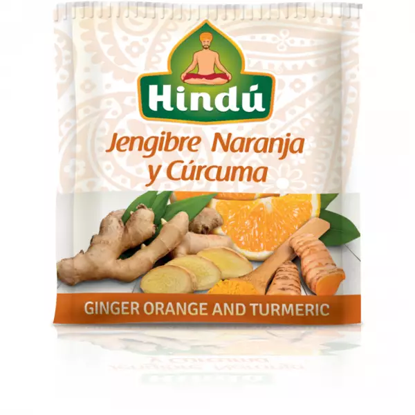 Aromatica Con Sobreenvoltura Jengibre Naranja Curcuma Cx12(Ux20