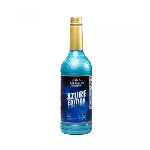 Azure Glow Edition Syrup - 33.8 fl oz - Pure Cane Sugar E