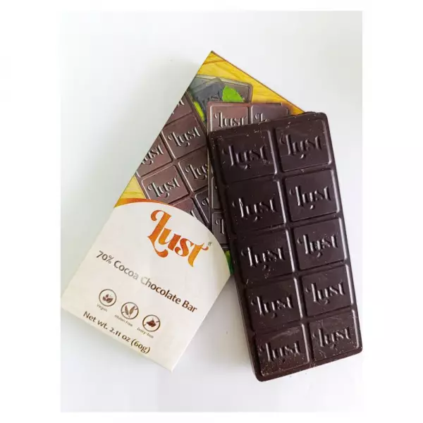 Bean to Bar 70% cocoa - 2.11oz - Gluten Free - Vegan - Milk Free