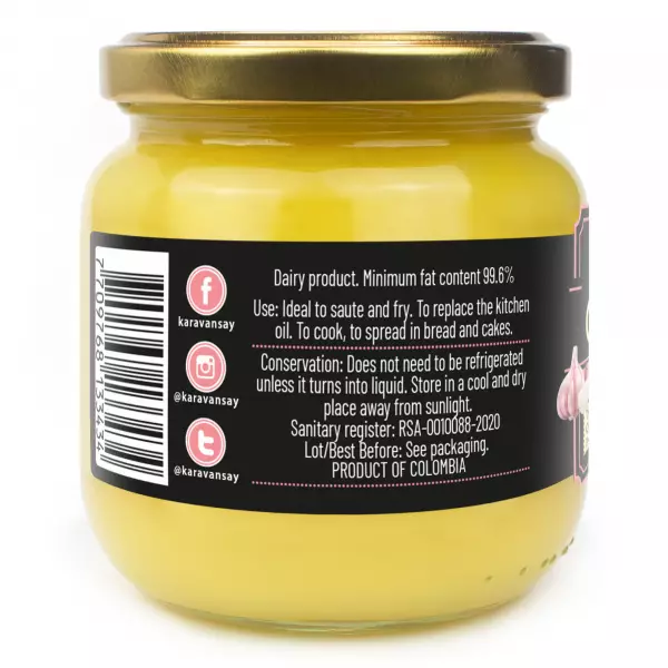 Butter Ghee Garlic 6.17 Oz