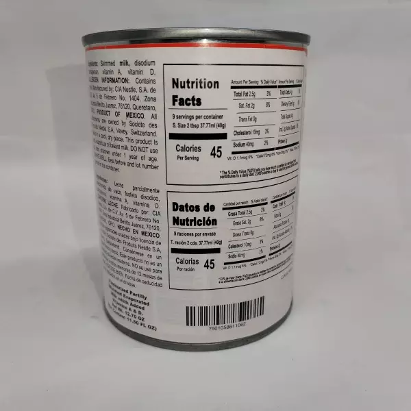 Carnation Evaporated Milk Can E