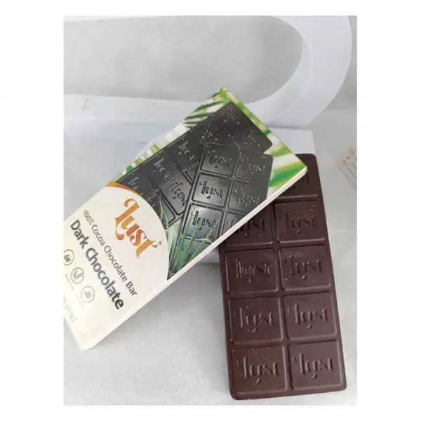 CHOCOLATE 100% cocoa - 2.11oz - Gluten Free - Vegan - Milk Free - Sugar Free