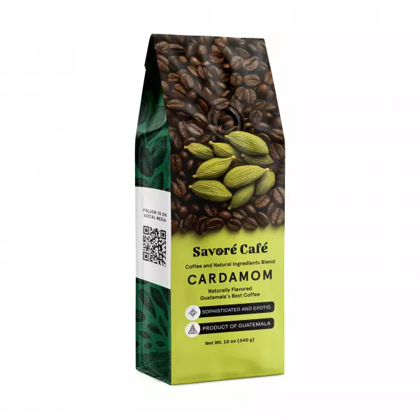 Coffee and Natural Ingredients Blend-Cardamom-12 oz-Functional Beverage-Guatemala’s-Gourmet-Premium