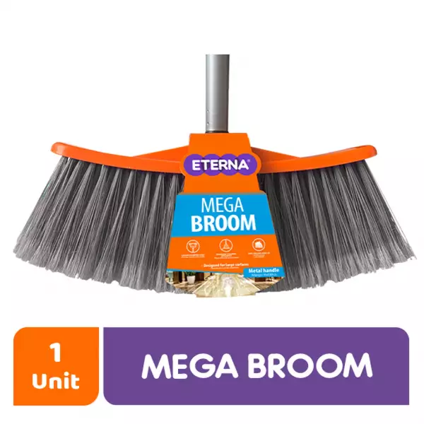 Eterna Mega Broom Steel HandleE