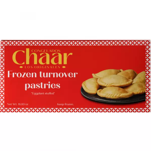 Frozen Turnover Pastries - Eggplant Stuffed -No Perservatives- Low Calories - Handcrafted - 16.93 Oz