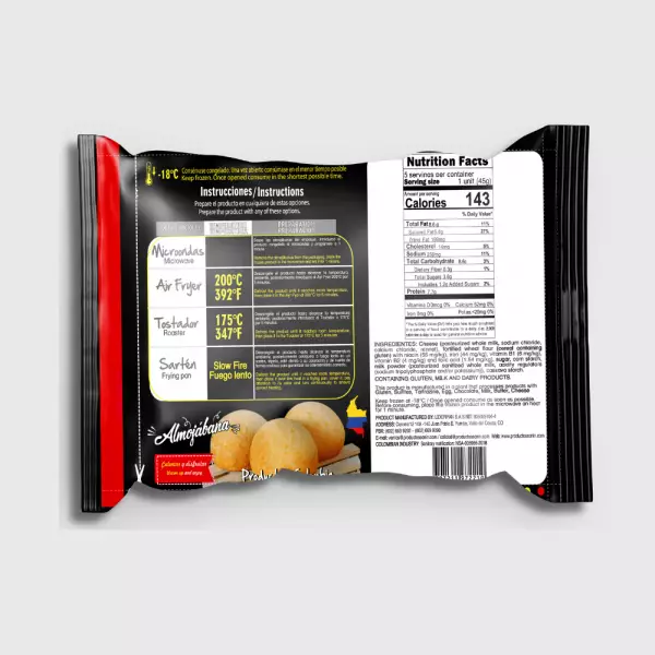 Frozen / Almojabana / Protein /Precooked