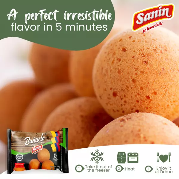Frozen / Buñuelo / Protein /Precooked