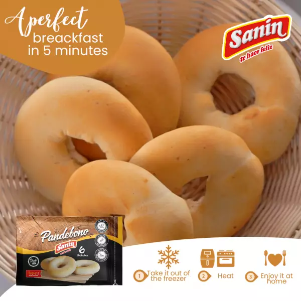 Frozen / Pandebono / Protein /Precooked