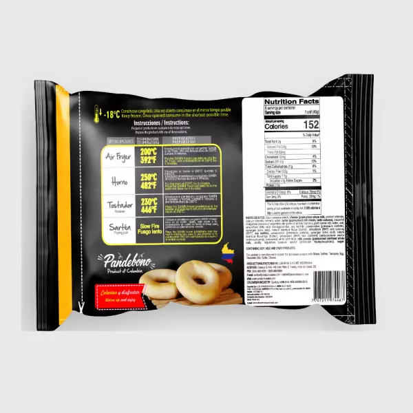 Frozen / Pandebono / Protein /Precooked