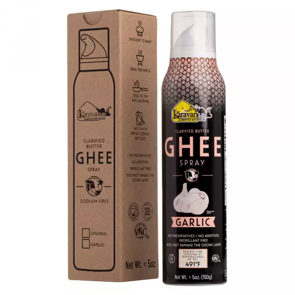 Ghee Spray Garlic 5 oz E